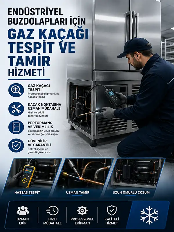 Buzdolabı Gaz Kaçağı Servisi