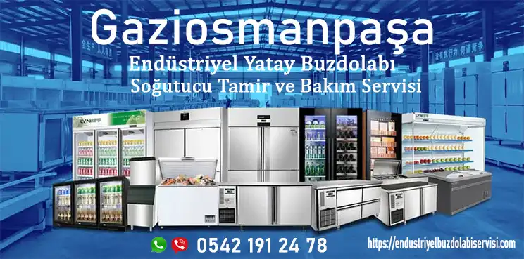 Gaziosmanpaşa Endüstriyel Yatay Buzdolabı Servisi